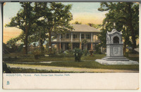 Park House in Sam Houston Park, Houston, Texas