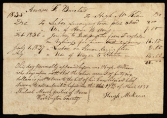 Creditor’s oath by Hugh McKeen