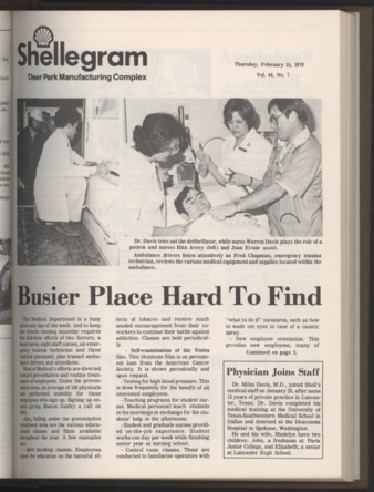 Shellegram, Vol. 44, No. 7, February 15, 1979