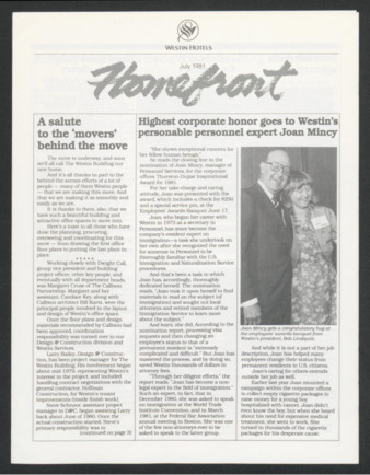 Homefront, July 1981
