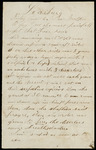 Letter from William Edgerton to Dorothy Edgerton, regarding seeing three deserters shot