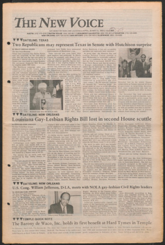 The New Voice, No. [654], [May 7-13, 1993]