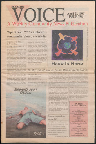 Houston Voice, No. 756, April 21, 1995