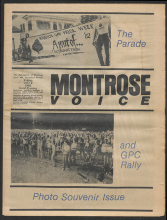 Montrose Voice, No. 88, July 2, 1982