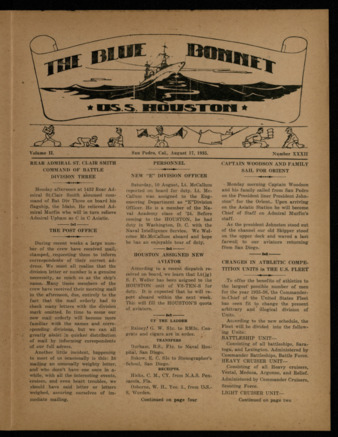 The Blue Bonnet, Vol. 2, No. 32, August 17, 1935