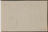 Job 66-10, Memorial Creole Apartments, Sheet 18: First floor plans
