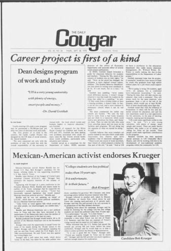 The Daily Cougar. Vol. 45, No. 24, September 28, 1978.