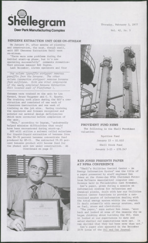 Shellegram, Vol. 42, No. 5, February 3, 1977