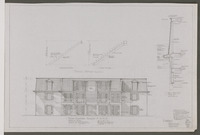 Job 66-10, Memorial Creole Apartments, Sheet 22: Elevations, buildings 17-20