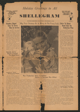 The Shellegram, Vol. 7, No. 7, December 23, 1942