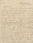 Letter from Mary Jones to Cromwell Anson Jones, 1880 November 23