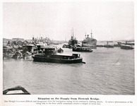 Shipping on the Hoogly from Howrah Bridge