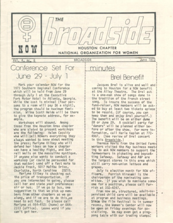 Broadside, Vol. 4, No. 6, June 1973