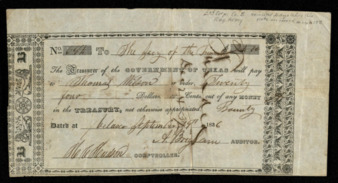 Pay note for Thomas Wilson