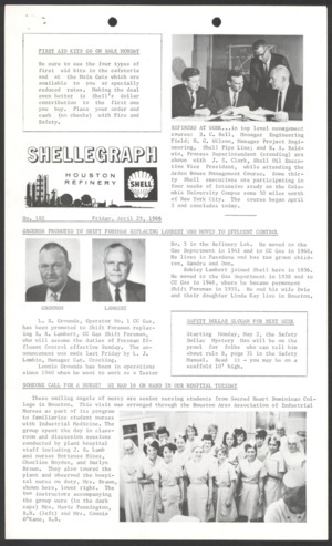 Shellegraph, No. 182, April 29, 1966