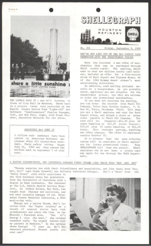 Shellegraph, No. 201, September 9, 1966