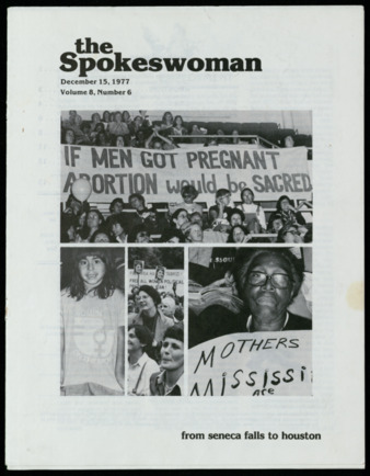 The Spokeswoman, Vol. 8, No. 6, December 15, 1977