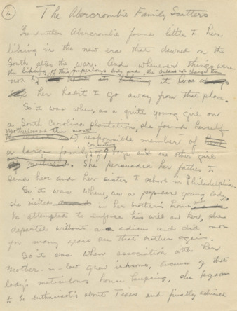 The Abercrombie Family Scatters