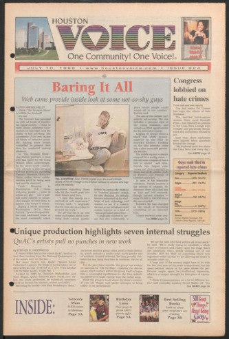 Houston Voice, No. 924, July 10, 1998