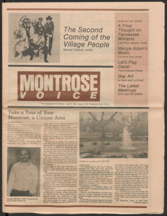 Montrose Voice, No. 128, April 8, 1983