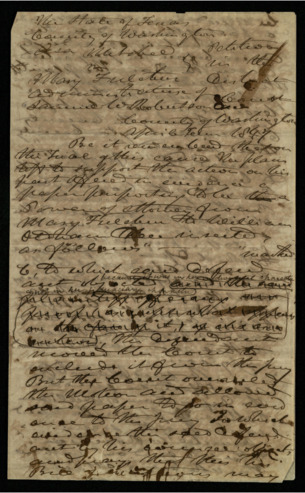 Legal manuscript pertaining to an unidentified issue