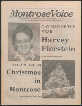 Montrose Voice, No. 425, December 16, 1988