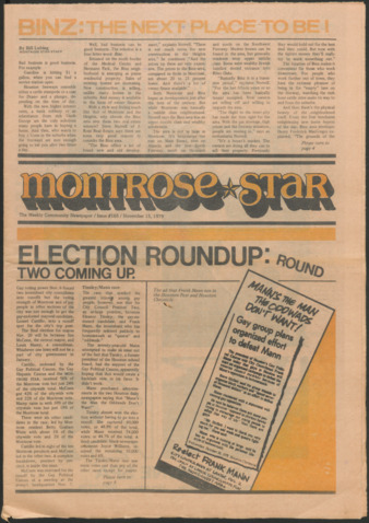 Montrose Star, No. 165, November 15, 1979