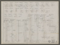West Columbia Elementary School, Sheet 5: Wall and Plan Sections