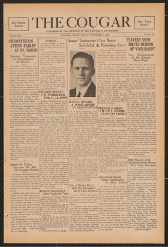 The Cougar, Vol. 3, No. 10, December 4, 1936
