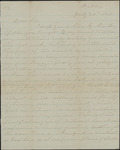 Letter from Mary Jones to Cromwell Anson Jones, 1875 July 24