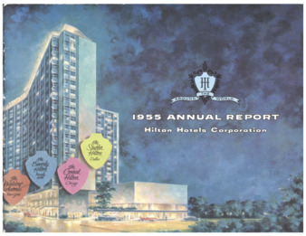 Hilton Hotels, 1955 Annual Report 
