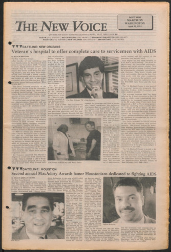 The New Voice, No. 651, April 16-22, 1993