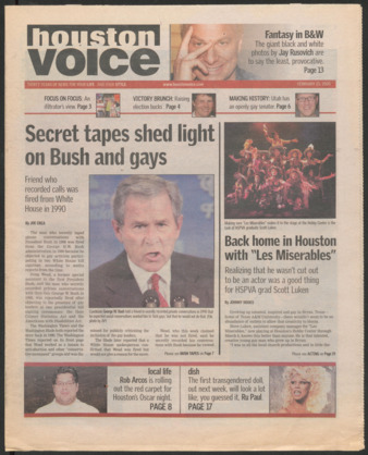 Houston Voice, February 25, 2005