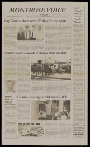 Montrose Voice, No. 482, January 19, 1990