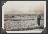 Herman George Eiden in a field on the way to Pagsanjan Falls