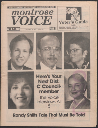 Montrose Voice, No. 365, October 23, 1987