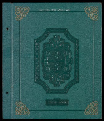 Scrapbook, September 1940-August 1941