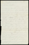 Letter from William Edgerton to Dorothy Edgerton, regarding money and a battle