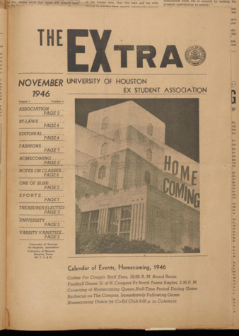 The EXtra, Vol. 1, No. 2, November 1946