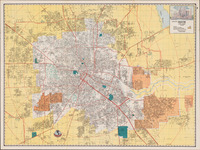 Ashburn's Houston city map