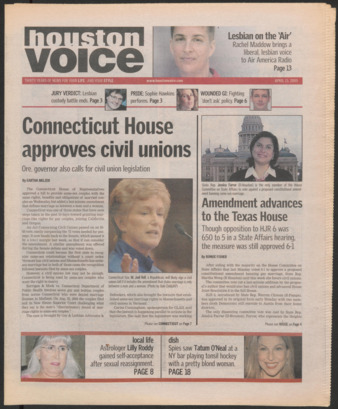 Houston Voice, April 15, 2005