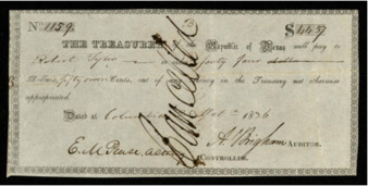 Pay certificate for Robert Tyler