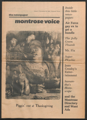 Montrose Voice, No. 5, November 28, 1980