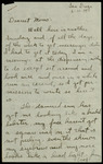 Letter from William M. Slough, S1C, to Dorothy Wagner Slough, 1934 June 10