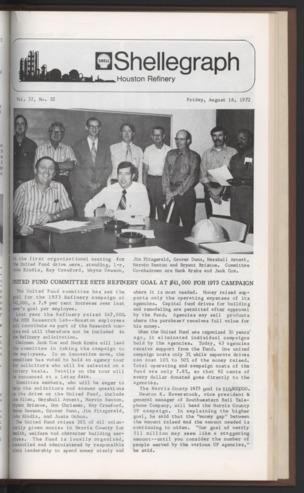 Shellegram, Vol. 37, No. 32, August 18, 1972