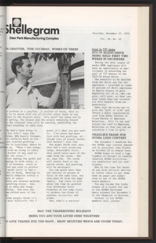 Shellegram, Vol. 40, No. [45], November 27, 1975