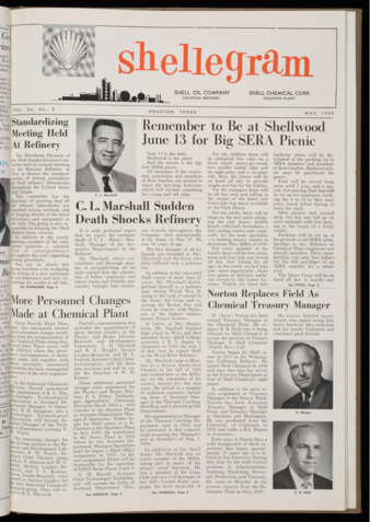 Shellegram, Vol. 24, No. 5, May 1959