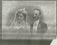 Wedding Photo of Adolfo Magnón and Leonor Villegas