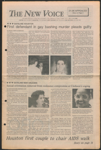 The New Voice, No. 603, May 15-21, 1992