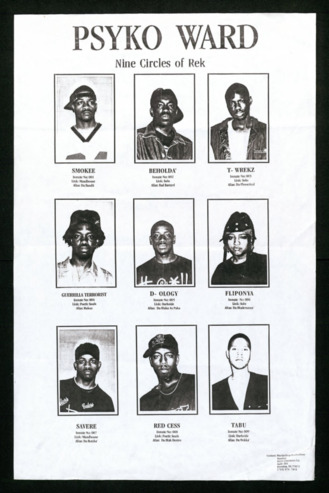 Psyko Ward, Nine Circles of Rek flier